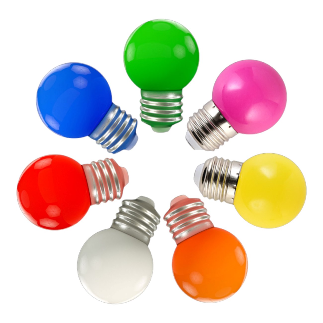 Bóng Đèn LED Màu – LED Bulb Màu Trang Trí Không Gian
